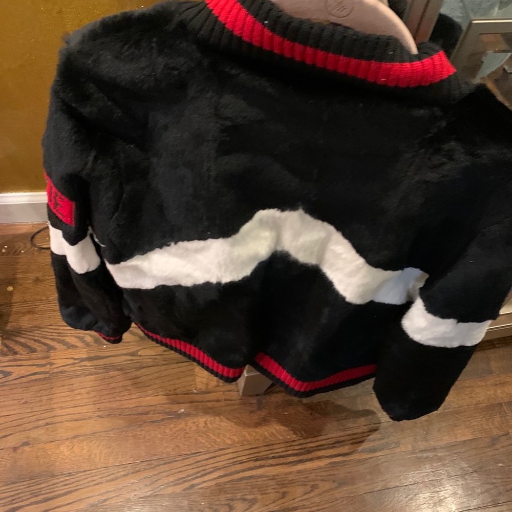 Jocelyn Rabbit Baseball Jacket - Picture 2 of 4